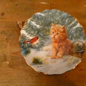 The Bradford Exchange Purr-fect Companions "Smitten Kitten"